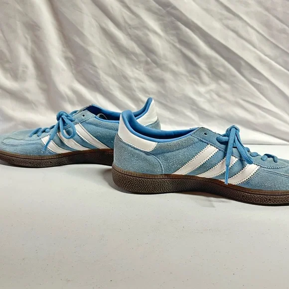 Adidas Handball Spezial BD7632 Blue Suede Gum Sole Sneakers Size 7.5 men - Picture 2 of 8